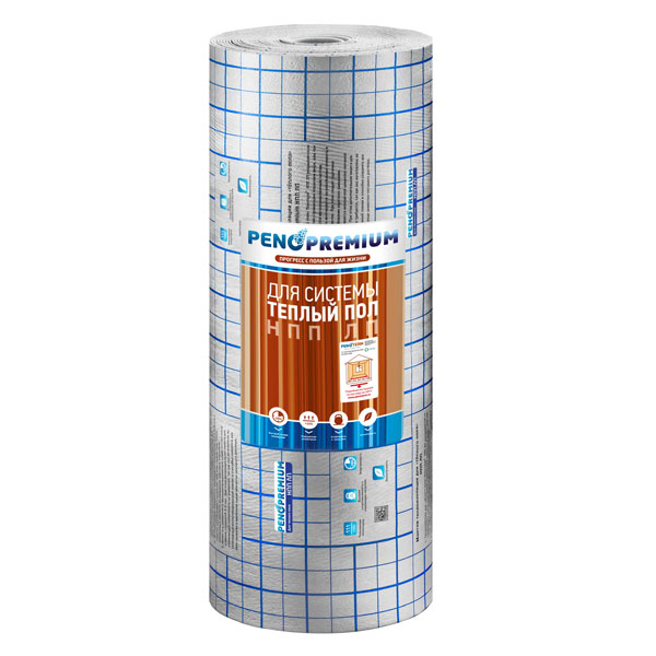 Отражающий изоляция Пенотерм НПП ЛП 2х1200х25 мм