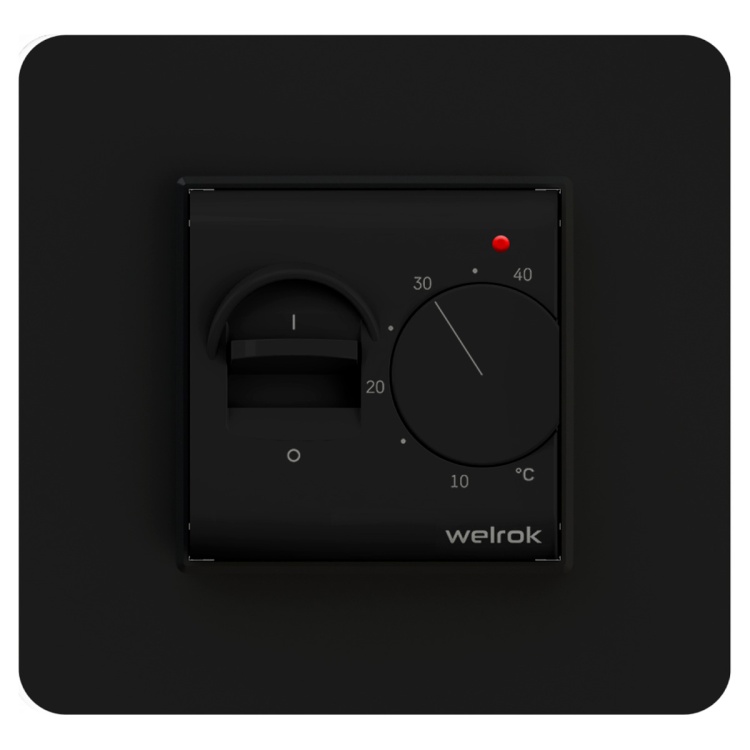 Терморегулятор для теплого пола welrok mex bk