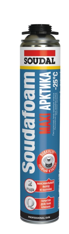 Soudafoam Пена Maxi Арктика пистолетная  -25С ЗИМА 12*870 мл 70л