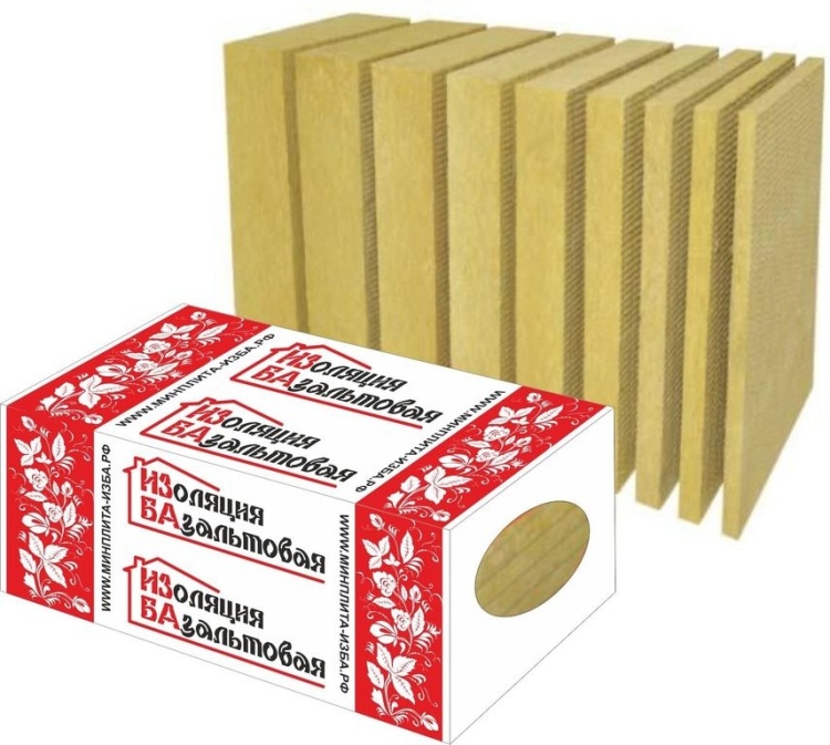 Утеплитель Изба 175 Кровля Верх 1000х600х80 мм, 3 шт. уп