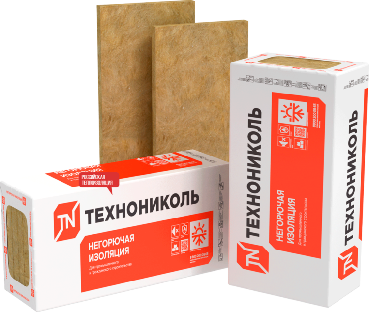 Утеплитель Технониколь Технофас 1200х600х120 мм 2шт. уп