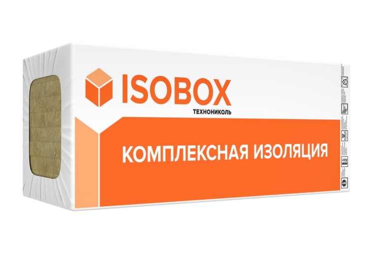 Утеплитель Изобокс Инсайд 1200х600х60 мм, 10 шт. уп