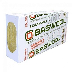 BASWOOL Фасад 110 (1200*600*80) 3п/0,1728м3/2,16м2/6,912м3 под