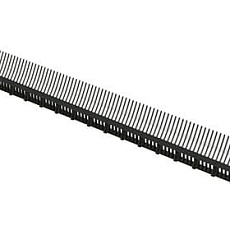 BRAAS Аэроэлемент карнизного свеса 1м (черный)